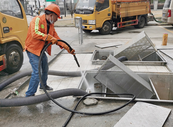黄圃镇隔油池清理